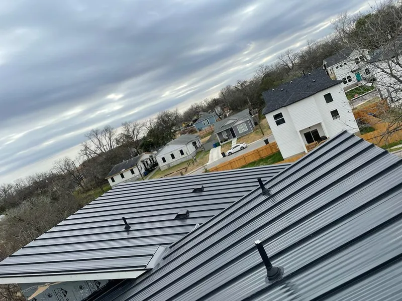 Standing seam metal roof panels with vents for Skylight Repair in Elizabethtown
